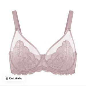 HSIA bra. HSIA Mermaid scale bra. Size 40D bra. Plus size lingerie.